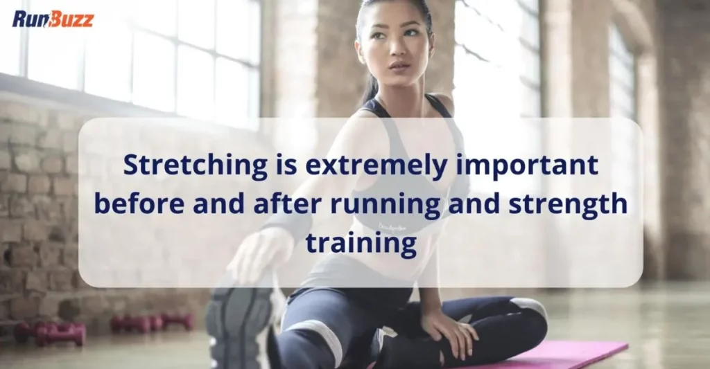 Stretching is important for plantar fasciitis recovery