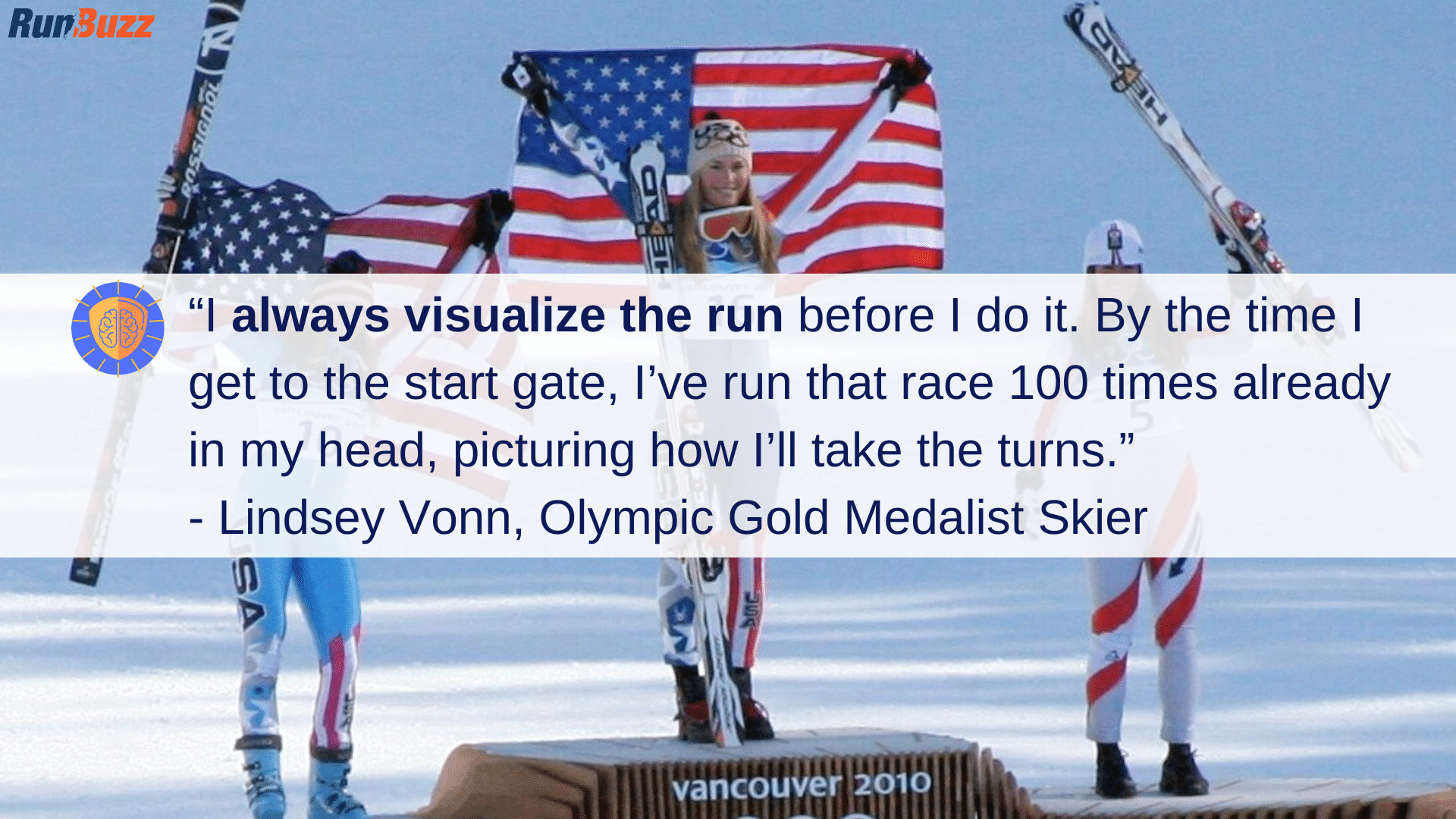 Visualize your run to build mental toughness