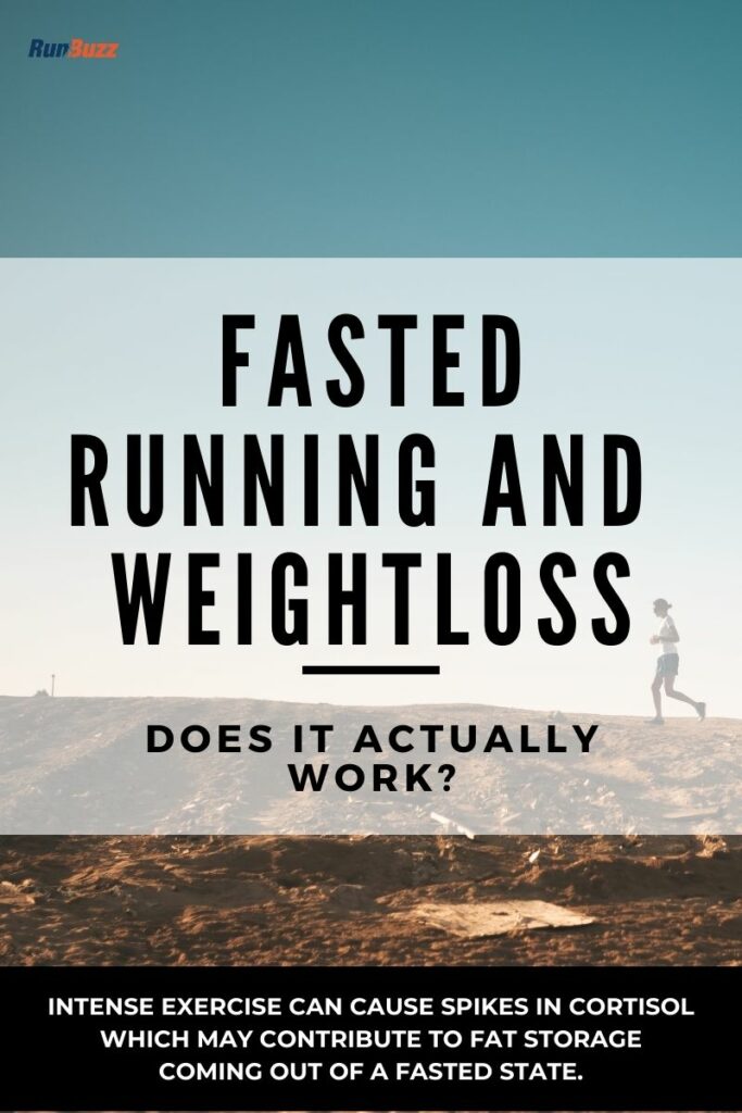 Runner following an intermittent fasting routine for fat loss